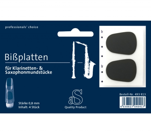 Stölzel Mundstück Bißgummi 493813 schwarz 4 Stück