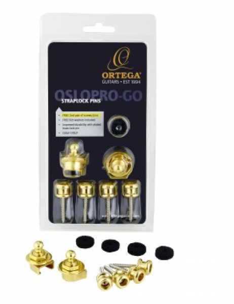 Ortega Strap Lock Pin Pro, Goldfarben