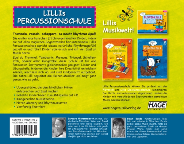 Lillis Percussionschule (mit CD)