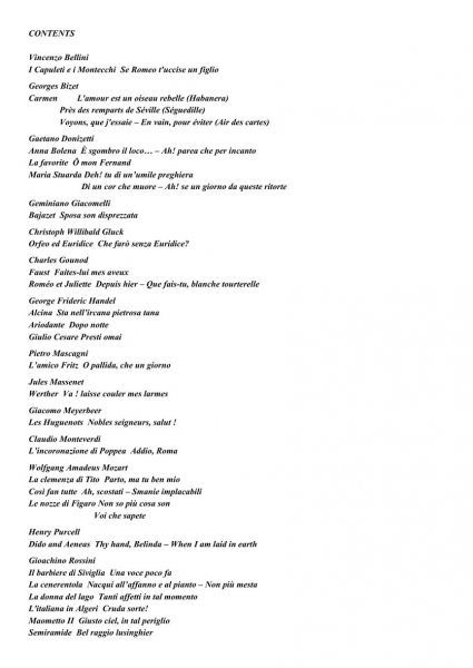 Ricordi Opera Anthology Mezzosopran