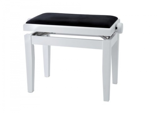 GEWA Pianobank Deluxe Weiß matt