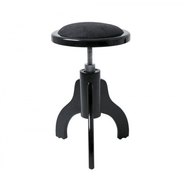 GEWA Pianostuhl Deluxe Schwarz matt
