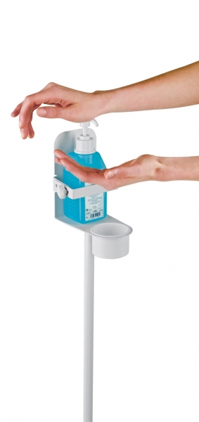 K&M 80315 Desinfektionsmittelständer mit Klemmbügel XL