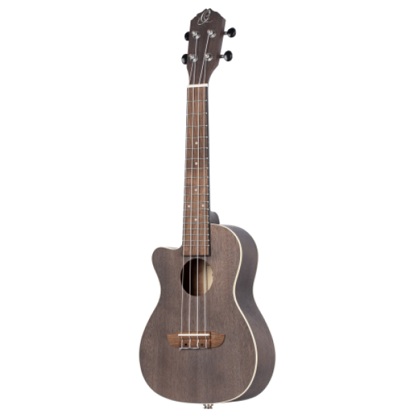 Ortega RUCOAL-CE-L Coal Black Konzert mit Tonabnehmer Ukulele Lefthand !!!