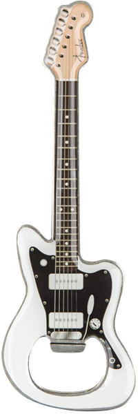 Fender JazzmasterBottle Opener, white