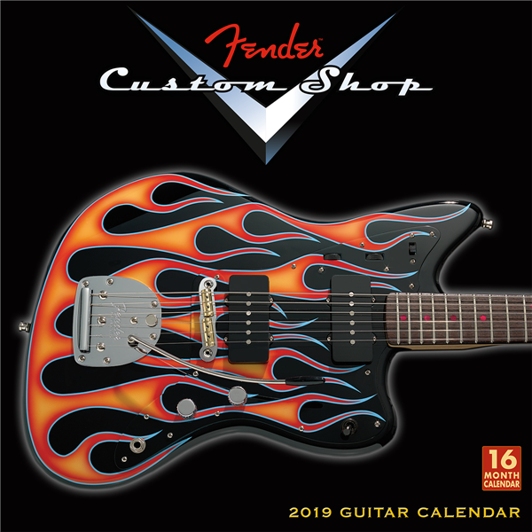 Fender Custom Shop Guitar Calendar 2019