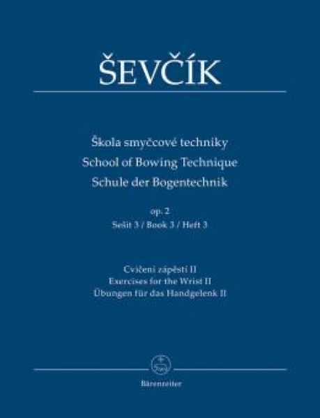 Schule der Bogentechnik op 2/3 Sevcik