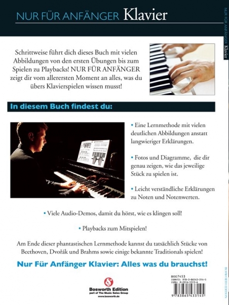 Nur Für Anfänger - Klavier