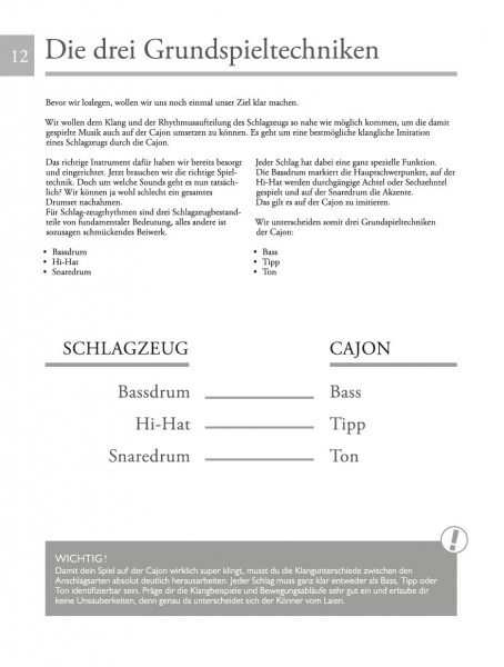 Nur Für Anfänger - Cajon