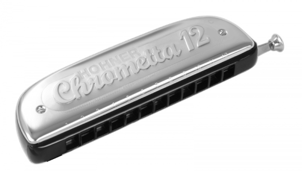 HOHNER Mundharmonika, Chrometta 12, C