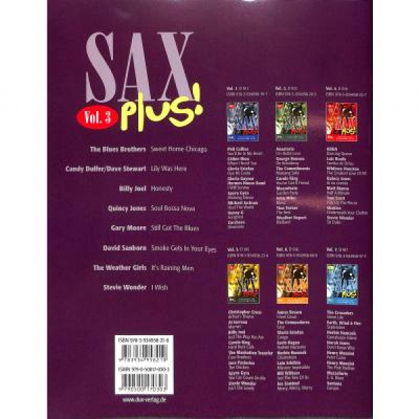 DUX Sax Plus! Vol. 3