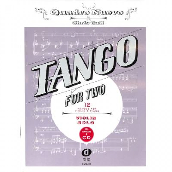 DUX Tango for Two Violine CD