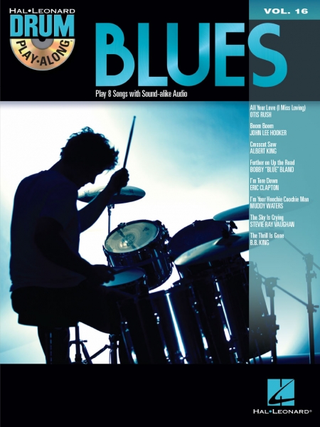Blues Drum Play-Along Volume 16