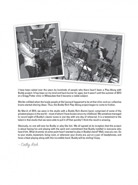 Buddy Rich Drum Play-Along Volume 35