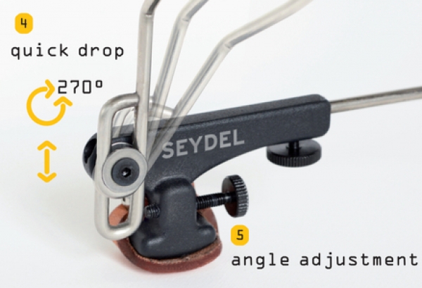 Seydel GECKO Mundharmonika Halter