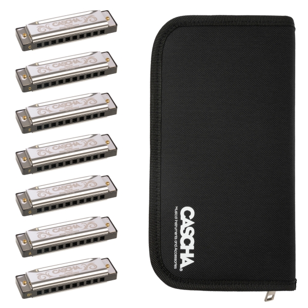 Cascha Special Blues Mundharmonika Set HH2247