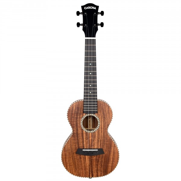 Cascha HH2310 All Solid Acacia Konzert Ukulele