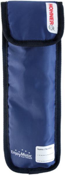 HOHNER Blockflöte, Alegra Line, blau, deutsch, zweiteilig