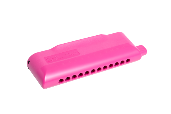 HOHNER Mundharmonika, CX-12, Ltd. pink, C