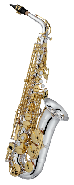 JUPITER JAS1100SGQ Eb Altsaxophon, Korpus versilbert