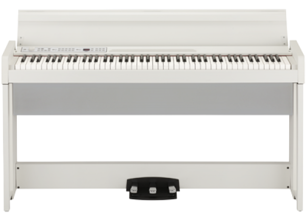KORG Digitalpiano, Concert, C1 Air, Bluetooth, 3 Pedale, 2x25 Watt, weiß