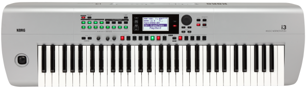 KORG Workstation, Arranger i3, 61 Tasten, silber