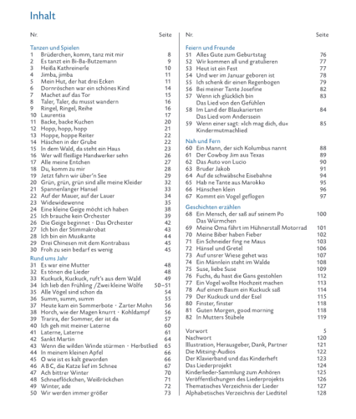 Liederprojekt Geschenkset