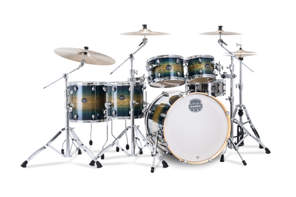 Mapex Armory 22" Rainforest Burst 6-Pcs. Short Stack Shell Pack