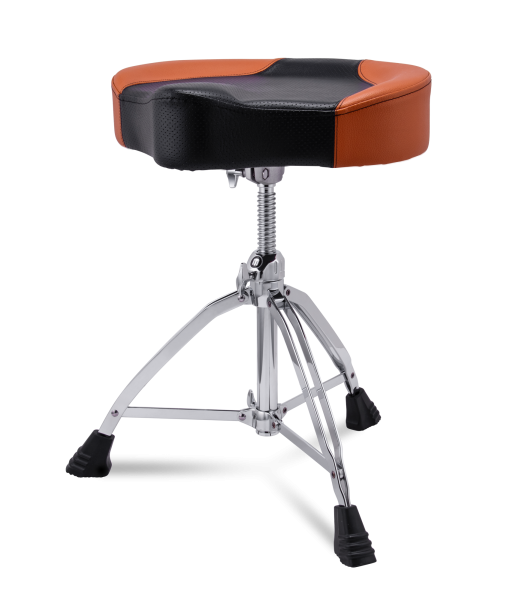 MAPEX Hocker, T855BR, Sattel Sitz, braun