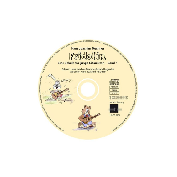 CD Fridolin 1, Gitarrenschule