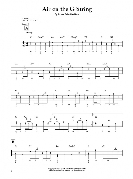 Bach for Banjo