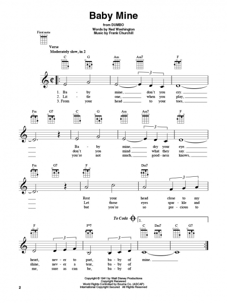 Disney Hits for Ukulele