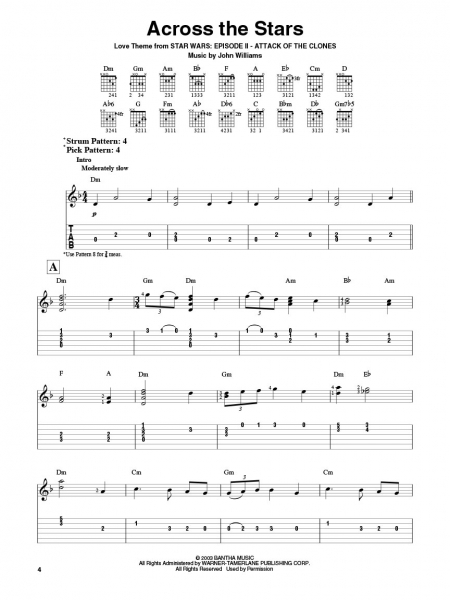 Star Wars Easy Guitar