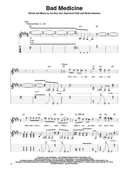Bon Jovi Guitar Play-Along Volume 114