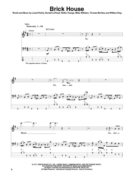 Funk Bass Play-Along Volume 5