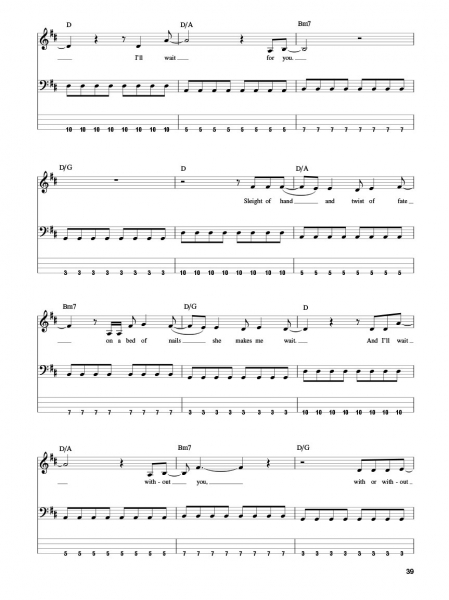 Easy Songs Bass Play-Along Volume 34