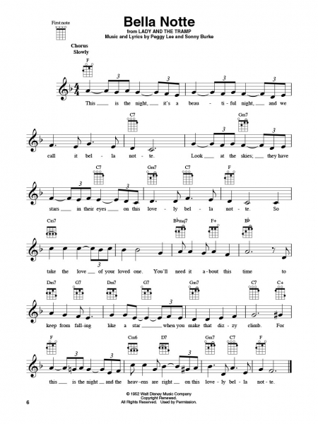 Disney Hits for Ukulele