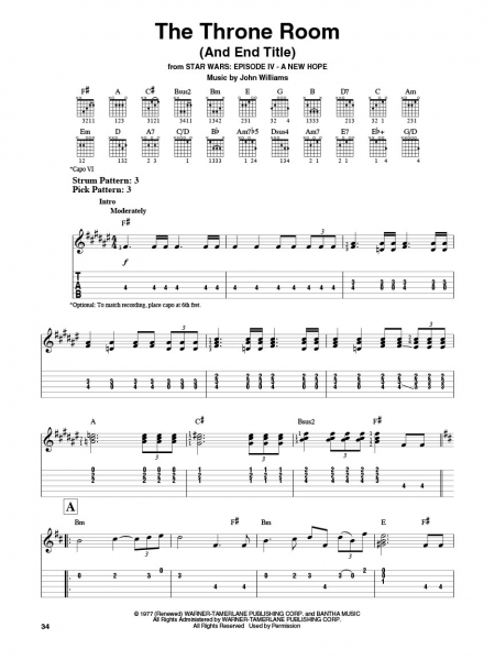 Star Wars Easy Guitar