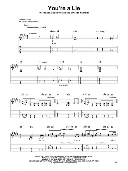 Slash Guitar Play-Along Volume 143