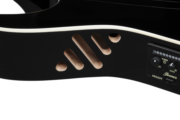 Ibanez RG-Style-Ukulele, schwarz