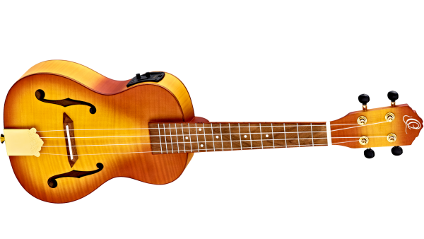 Ortega RUSL-HSB Concert Ukulele mit Tonabnehmer