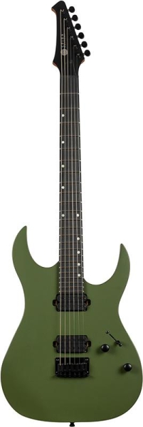 SPIRA E-Guitar S-400 Satin Dark Green