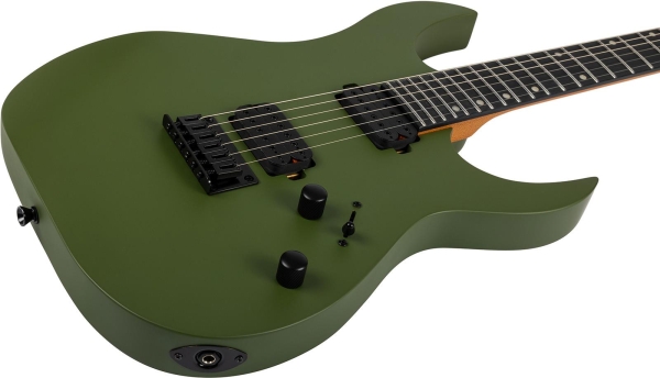 SPIRA E-Guitar S-400 Satin Dark Green
