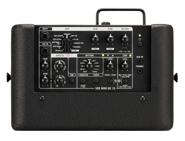 VOX Gitarrencombo, Mini Go 10, Modeling, 10 Watt, digitale Effekte, Looper