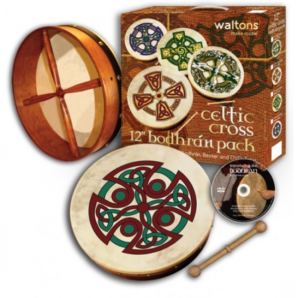 Waltons Carew Cross Bodhran Pack 12"