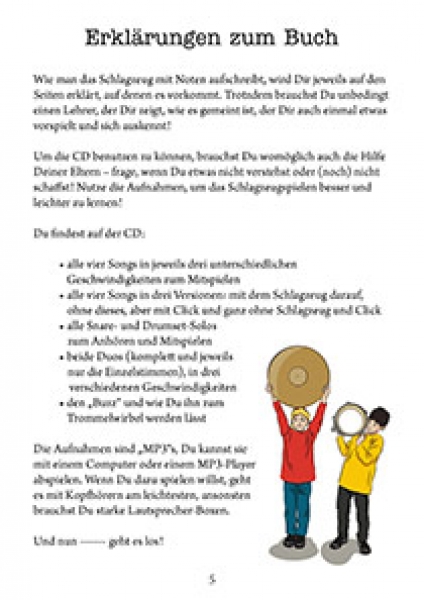 SCHLAGZEUG LERNEN mit Frida & Paul