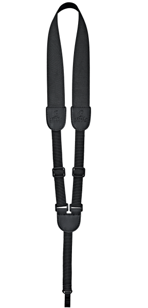Ortega Ukulelengurt, schwarz
