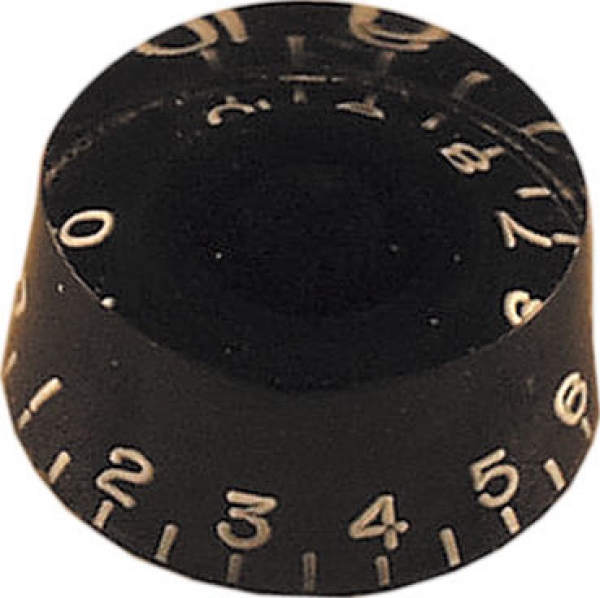 Potiknopf Speed, schwarz