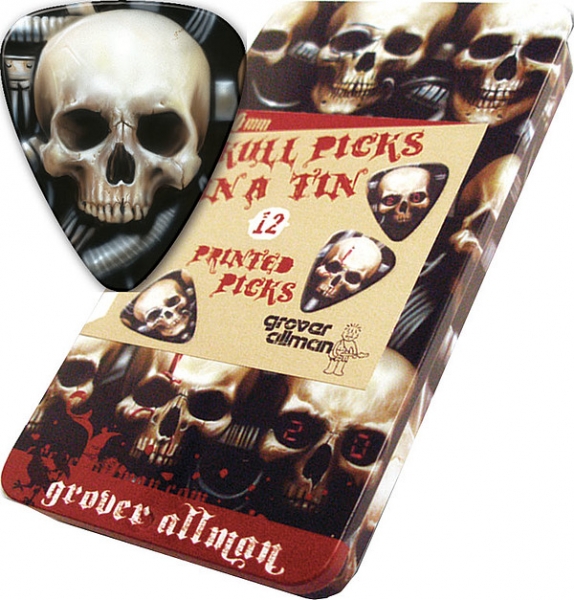 GA Picks Biomechanical Skull Pick Tin