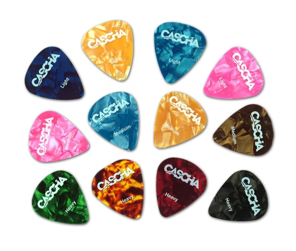 Cascha Guitar Pick Set (12)
